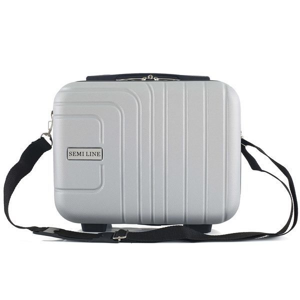 Б'юті-кейс Semi Line 18L Light Grey (T5762-1) DS_DAS302940 фото