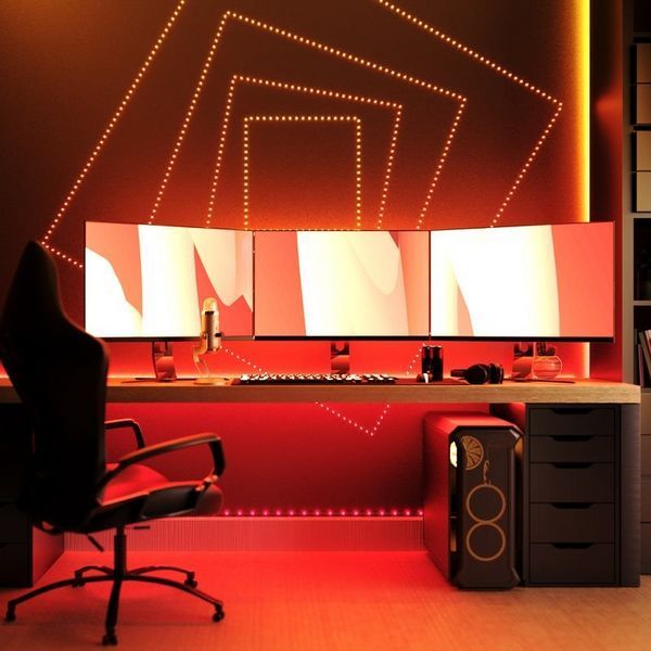 Гірлянда Smart LED Twinkly Dots Lights RGB 400 IP44 20м чорний кабель Twinkly RC_TWD400STP-BEU фото