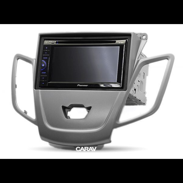 Перехідна рамка CARAV 11-304 для FORD Fiesta 2008+ wo/display (Silver) AV_11-304 фото