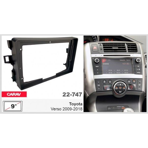 Перехідна рамка Toyota Verso Carav 22-747 AV_22-747 фото