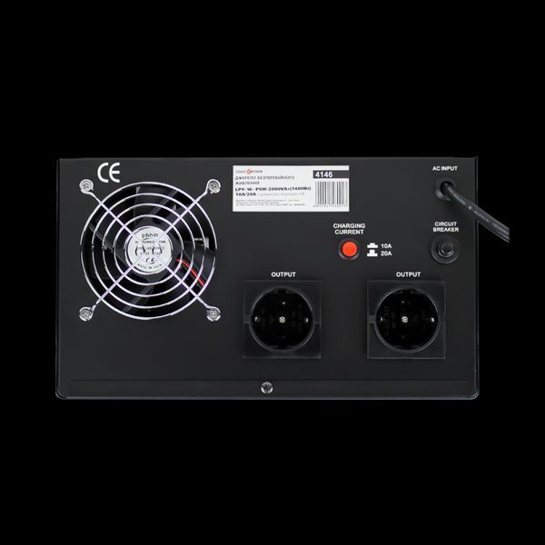 ДБЖ з правильною синусоїдою 24V LPY- W - PSW-2000VA+ (1400Вт)10A/20A LP_4146 фото