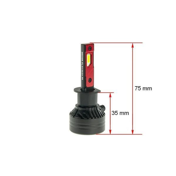 LED лампа Decker PL-01 LED 5000K Н1, H7, H11, 9005 Mono CY_НФ-00001099 фото