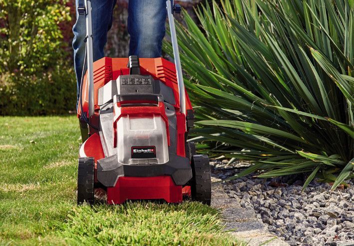 Газонокосилка Einhell GE-CM 18/33 Li - Solo (1x4,0Ah) HY_3413260 фото