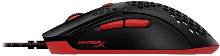 Миша HyperX Pulsefire Haste, RGB, USB-A, чорно-червоний RC_4P5E3AA фото