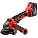 Акумуляторна безщіткова шліфмашина кутова WORCRAFT CAG-S20LIB-125 WM_13128 фото 2