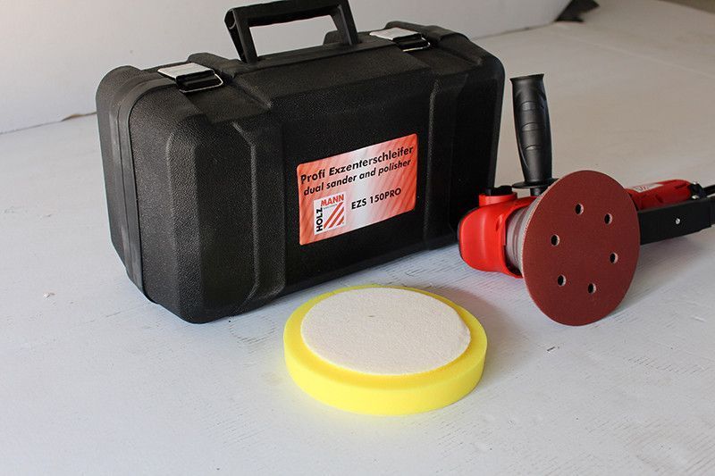 Шліфувальна машина з ексцентриковим колом Holzmann EZS 150PRO KM_EZS150PRO_230V фото
