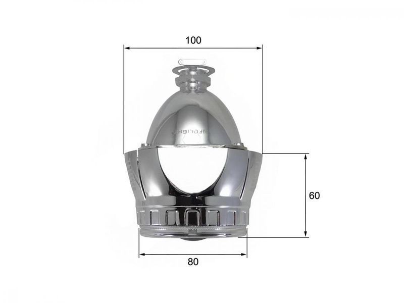 Биксеноновые линзы Infolight G5 Ultimate тип 3 с LED ангельскими глазками MA_inf G5 Ult LED AG tip3 фото