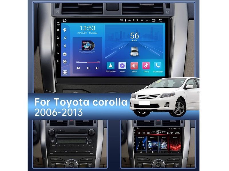 Штатна автомагнітола FORS.auto FS 1 LITE-2 для Toyota Corolla 2007-2013 FA_FS-1135 фото