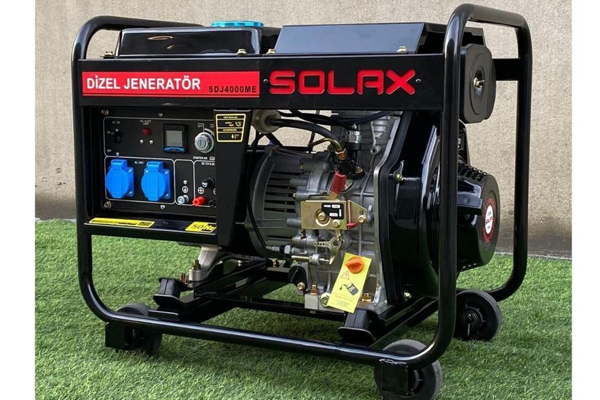 Дизельний генератор SOLAX SDJ4000ME 3 кВт KM_SDJ4000ME фото