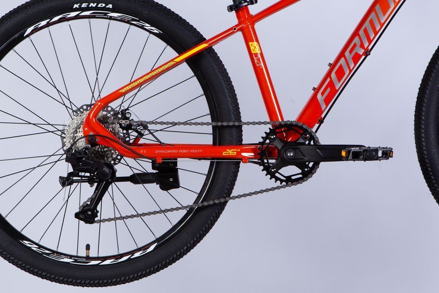 Велосипед AL 26" Formula ZEPHYR 3.0 DD CS рама-14" оранжевый 2025 VT_OPS-FR-26-783 фото