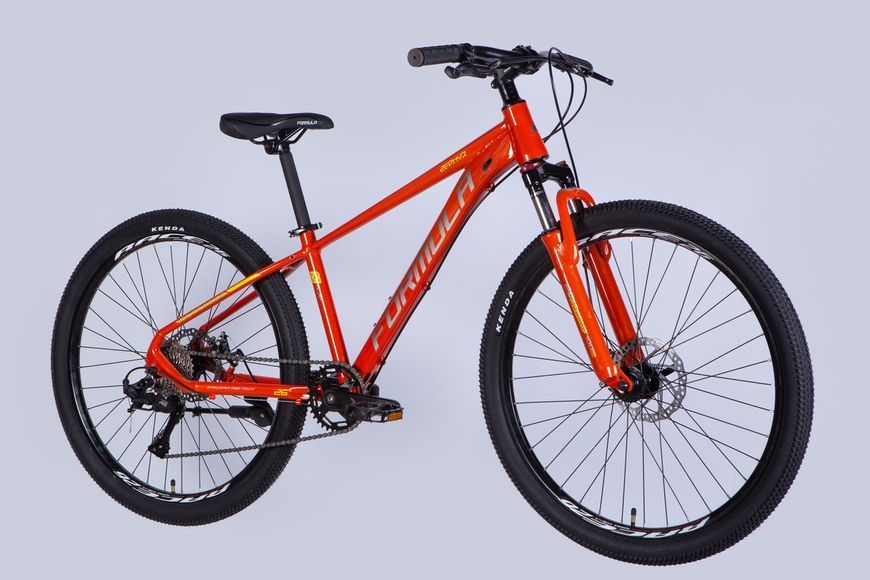 Велосипед AL 26" Formula ZEPHYR 3.0 DD CS рама-14" оранжевый 2025 VT_OPS-FR-26-783 фото
