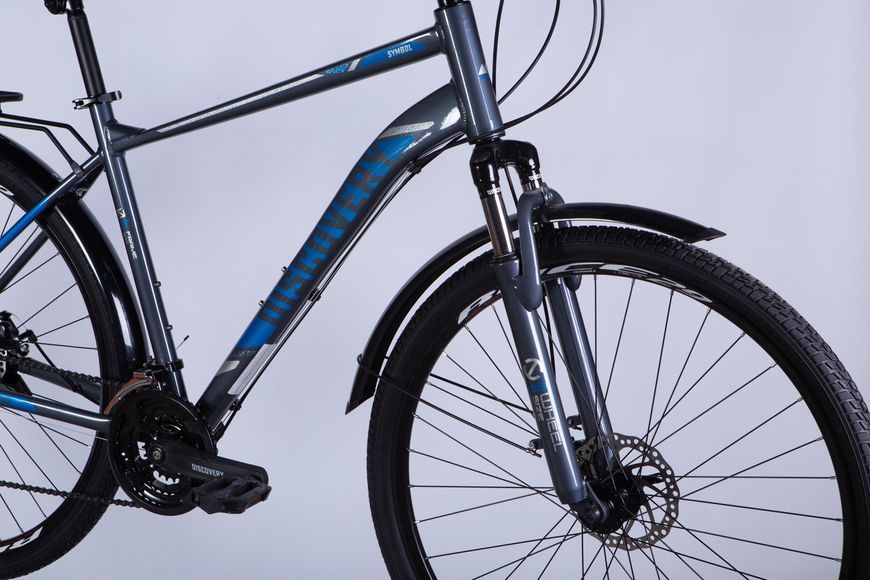 Велосипед AL 28" Discovery SYMBOL MAN DD CS рама-20" сіро-синій 2025 VT_OPS-DIS-28-000 фото