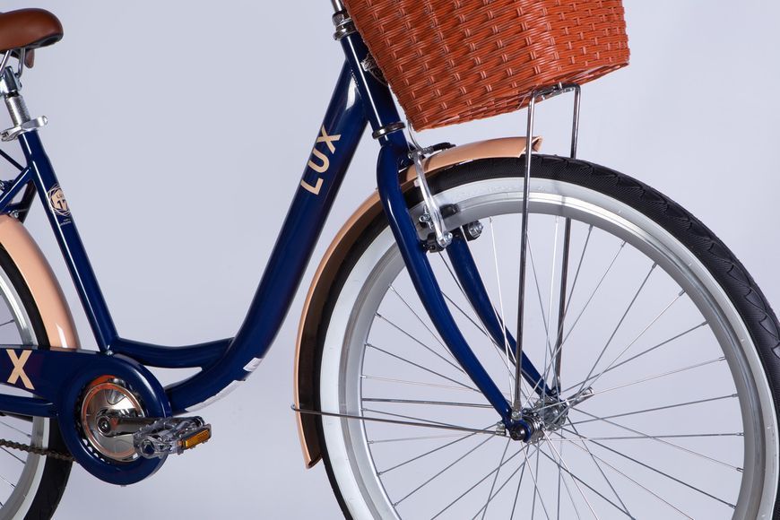 Велосипед ST 26" Dorozhnik LUX Velosteel рама-17" синій 2025 VT_OPS-D-26-289 фото