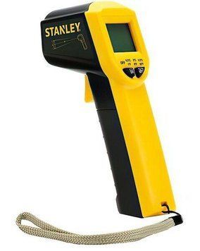 Пірометр Stanley, діапазон -38 до +520 градусів, 2хААА, IP20, 0.28кг RC_STHT0-77365 фото