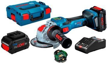 Аккумуляторная угловая шлифмашина Bosch GWX 18V-15 SC (06019H6501) RC_0.601.9H6.501 фото