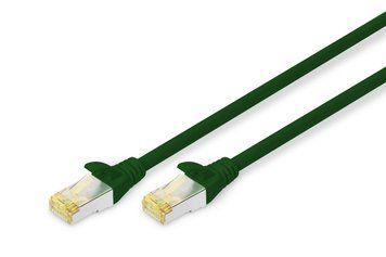 Digitus Патч-корд CAT 6а SF-UTP, 20м, AWG 26/7, Cu, LSZH, зеленый RC_DK-1644-A-200/G фото