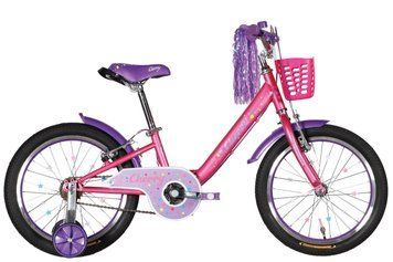 Велосипед ST 18" Formula CHERRY Vbr рама-9" рожевий з бузковим 2024 крила, дзвоник, корзина VT_OPS-FRK-18-135 фото