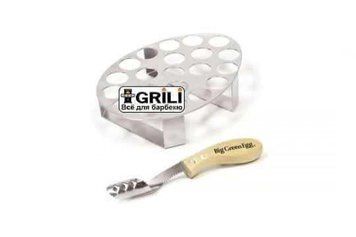 Підставка для фаршированих перчиком з ножем Big Green Egg JRCS 002136 GR_003107 фото