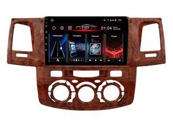 Штатная автомагнитола FORS.auto M200 для Toyota Fortuner/Vigo/Hilux (9 inch, Manual AC, wooden) 2007-2014 FA_0157-M200 фото