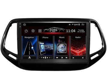 Штатная автомагнитола FORS.auto FS 4 PRO для Jeep Compass (4+64Gb, 10") 2017+ FA_FS-4322 фото