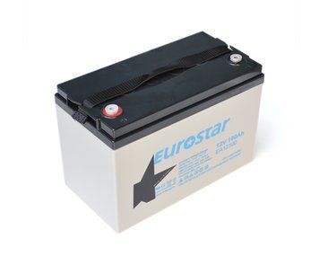 Аккумуляторная батарея AGM EUROSTAR EA12100, Gray Case, 12V 100.0Ah ( 345 x 180 x 270 ), 28,2кг, Q1 U_37338 фото