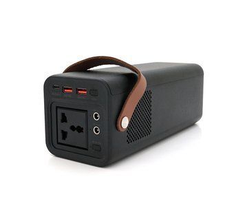 Повербанк XO-PSA-200W мощностью 200W, (190Wh/52800mAh), Output:1AC+2USB+1Type-C+2DC, Black U_29163 фото