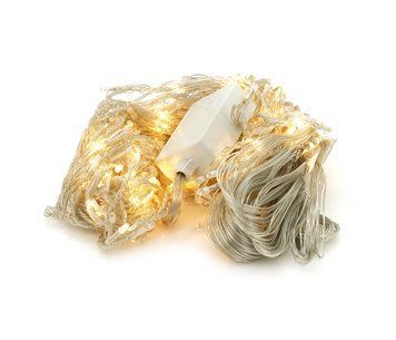 Гірлянди 330LED Водоспад (White Hot), 8 режимів, 3*2метри, прозора ізоляція U_33577 фото