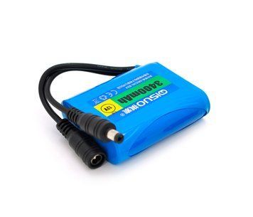 Акумуляторна батарея літієва QiSuo 12V 3.4Ah з елементами Li-ion 18650 (56x20x70) U_19222 фото