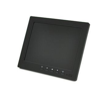 Монітор для відеоспостереження Voltronic TFT, діагональ екрану - 8" 1024 * 768 (HDMI + VGA + BNC + AV), кут огляду 360 &deg;, DC: 12V U_17646 фото