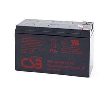 Акумуляторна батарея CSB UPS12360, 12V7,5 Ач (151х65х94мм) U_01617 фото
