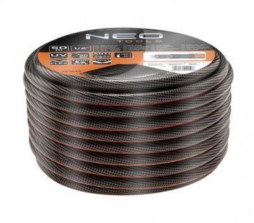 Шланг садовый Neo Tools Professional, 1/2", 50м, 6 слоев, до 30бар, -25&hellip;+60&deg;C RC_15-842 фото