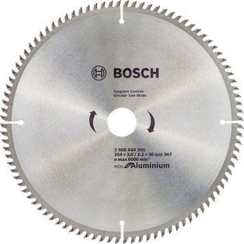 Диск пильний Bosch Eco for Aluminium 254x3x30-96T RC_2.608.644.395 фото