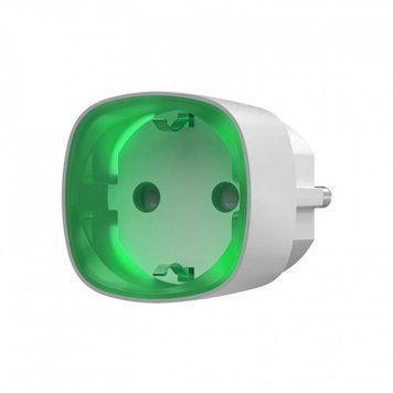 Розумна розетка з лічильником енергоспоживання Ajax Socket біла, 230V, 11А, 2.5 кВт RC_12320 фото