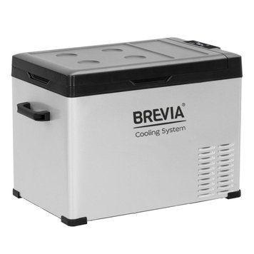 Холодильник автомобільний Brevia 40л БЕЗКОШТОВНА ДОСТАВКА! (компресор LG) 22445 LI_22445 фото
