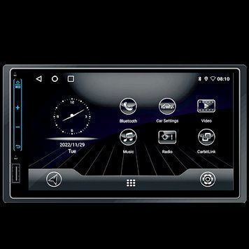 Универсальная автомагнитола 2 DIN DriveX UN2 AND 7&raquo; 4-core/2+32GB/Android 10.0/4x45Вт/1024x600 DR_DR-00001166 фото