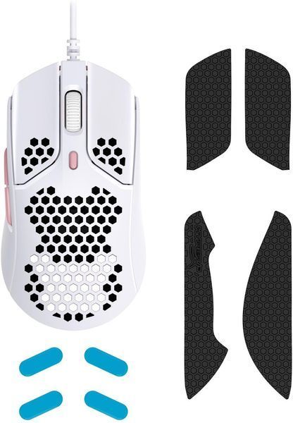Миша HyperX Pulsefire Haste, RGB, USB-A, біло-рожевий RC_4P5E4AA фото