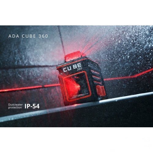 Нивелир лазерный линейный ADA CUBE 360 BASIC EDITION (А00443) HY_090107803 фото