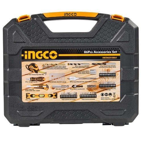Набор инструмента универсальный 86 придметов INGCO IN_HKTAC010861 фото