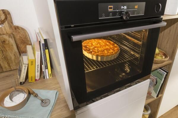 Духова шафа Gorenje електрична, 77л, A+, пара, дисплей, біла RC_BOS6737E06WG фото