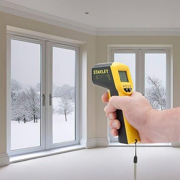Пирометр Stanley, диапазон &ndash;38 до +520 градусов, 2хААА, IP20, 0.28кг RC_STHT0-77365 фото