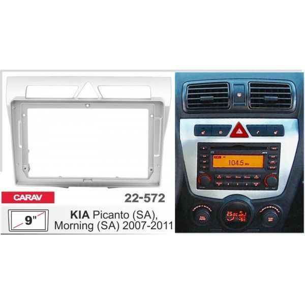 Перехідна рамка KIA Picanto Carav 22-572 AV_22-572 фото