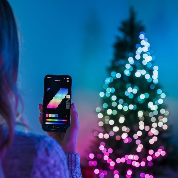 Гирлянда Smart LED Twinkly Dots Lights RGB 200 IP44 10м кабель прозрачный Twinkly RC_TWD200STP-TEU фото