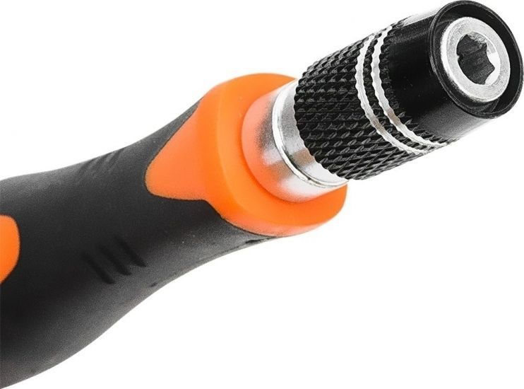 Біти Neo Tools, 1/4", бітотримач, прецизійні, CrV, набір 45шт RC_06-111-1 фото