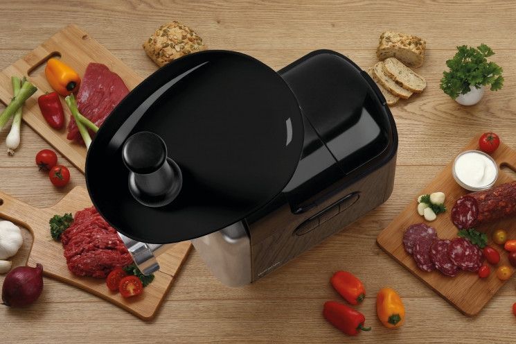 Мясорубка Gorenje MG1800BK, 1600Вт, продук.-1.6кг/мин, 2 решетки, пластик+металл, черный RC_MG1800BK фото