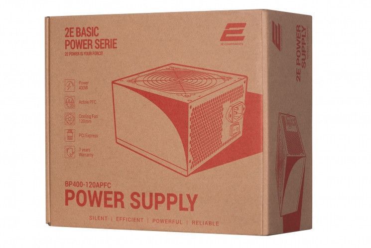 Блок питания 2E BASIC POWER (400W) RC_2E-BP400-120APFC фото