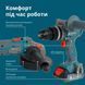 Набір із двох акумуляторних інструментів Konner&Sohnen KS IDAGB 20V SET 1 20В дриль ударний, шліфмашина кутова, швидкий ЗП 2.4А акб 1х2А&middot;год+1х4А&middot;год кейс 3кг RC_KSIDAGB20VSET1 фото 5