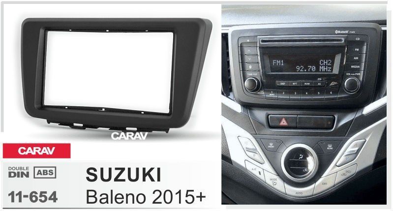 Перехідна рамка CARAV 11-654 для SUZUKI Baleno 2015+ MA_11-654 фото
