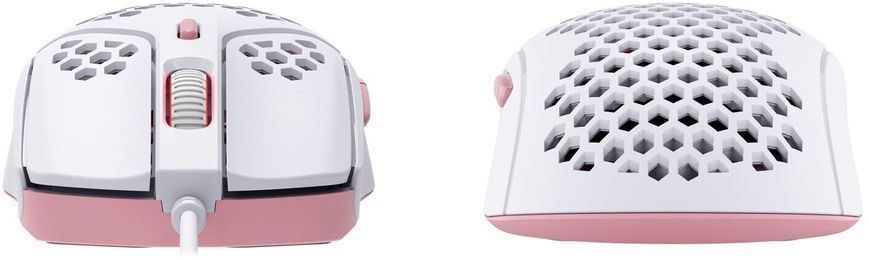 Миша HyperX Pulsefire Haste, RGB, USB-A, біло-рожевий RC_4P5E4AA фото