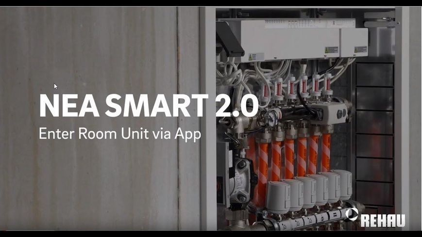 Терморегулятор Rehau Nea Smart 2.0, HBW, 0 ...45&deg; C, електронний, бездротовий, накладний, 2x AAA, 3V, білий RC_328004001 фото