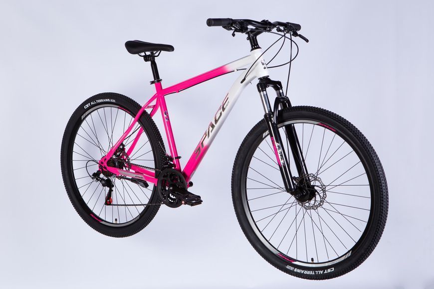 Велосипед ST 29" SPACE MARS DD FR рама-20" рожево-білий 2025 VT_OPS-SP-29-042 фото